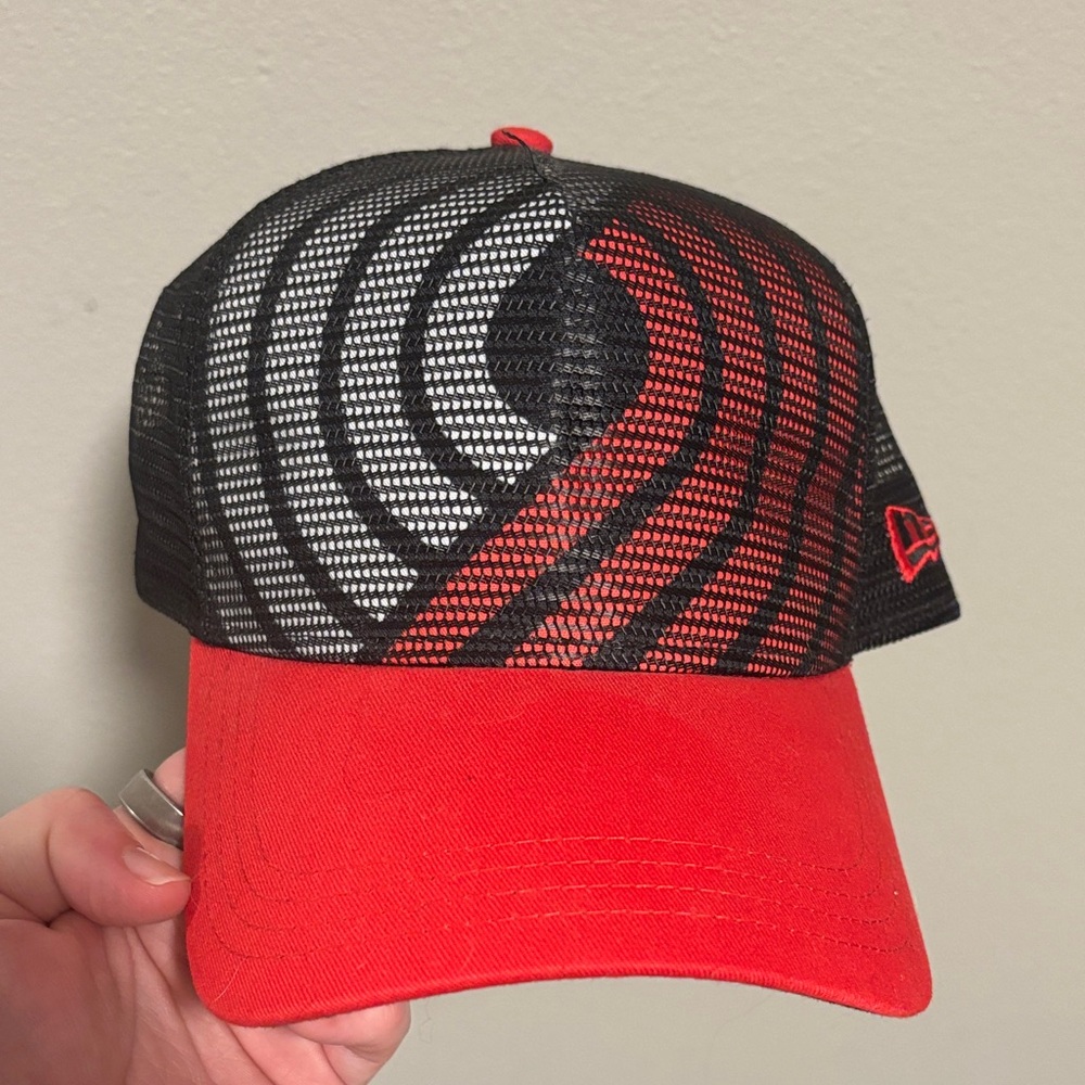 New Era Black and Red 9FORTY Cap
